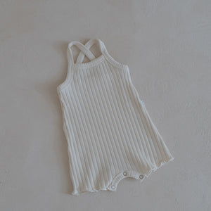 Baby Cotton Ribbed Sleeveless Bodysuit (3-18m)- 6 Colors