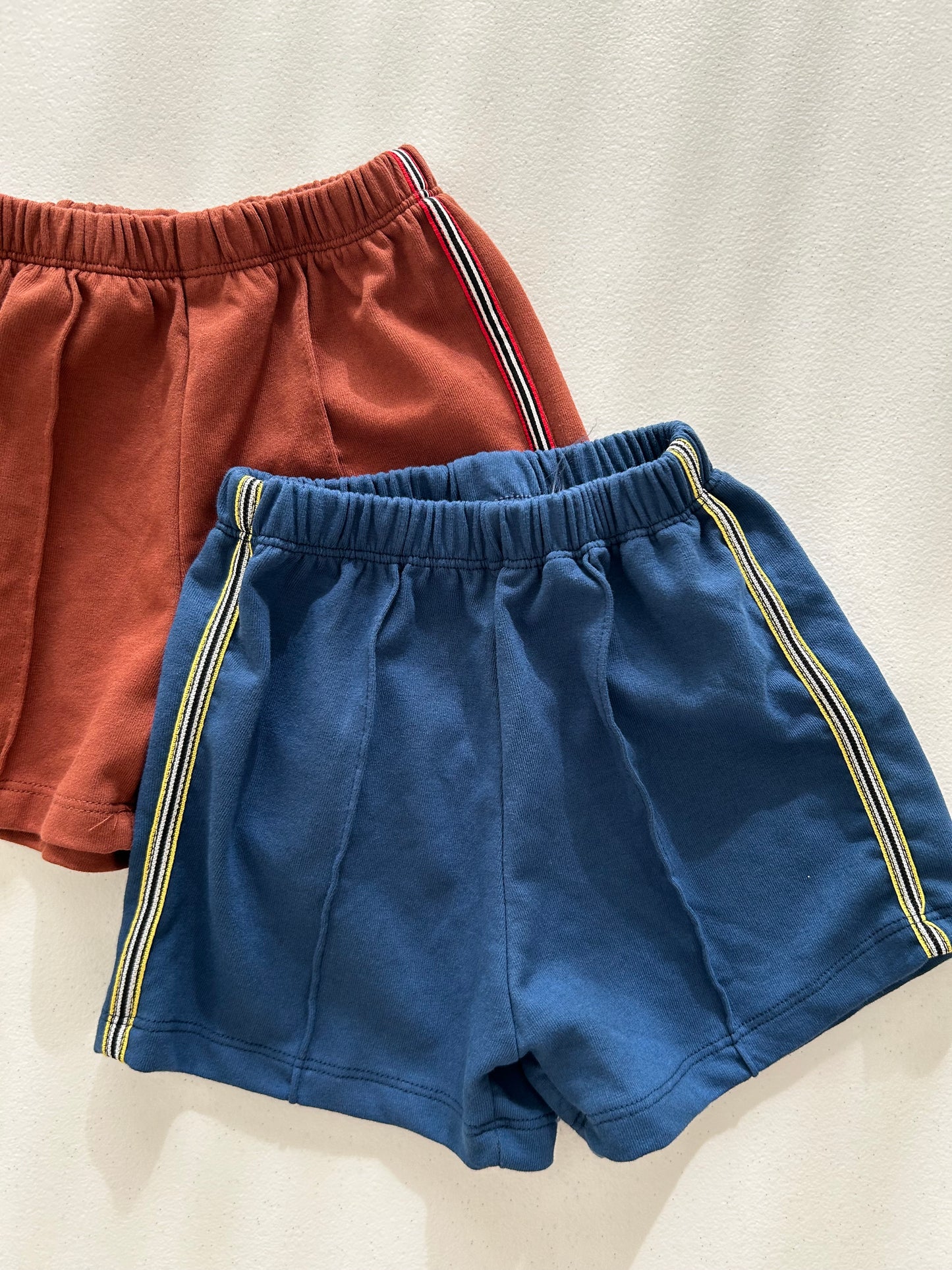 Kids SS25 Lined Tape Shorts (2-7y) - 2 Colors