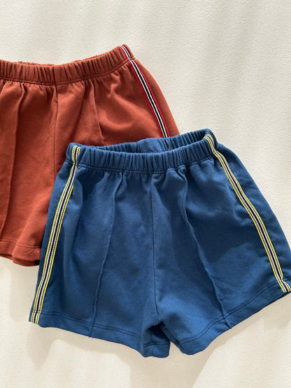 Kids SS25 Lined Tape Shorts (2-7y) - 2 Colors