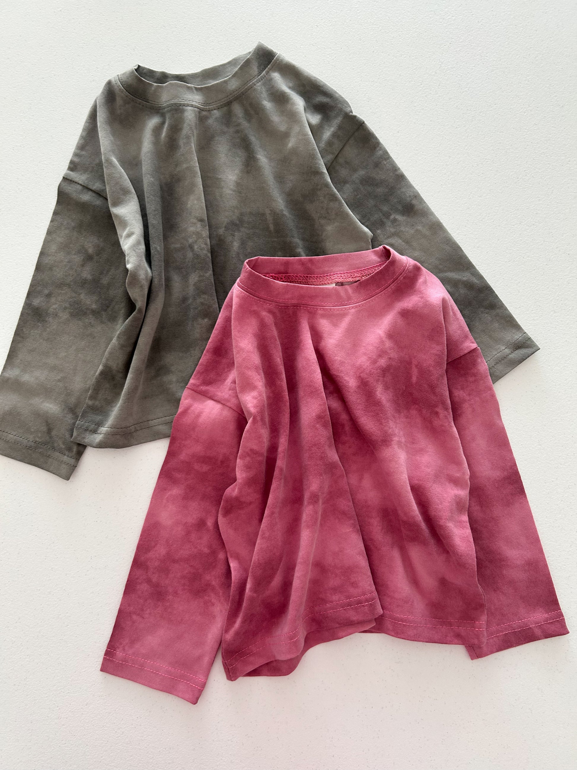 Kids F25 Tie-Dye Long Sleeve Top (2-7y) - 2 Colors - AT NOON STORE