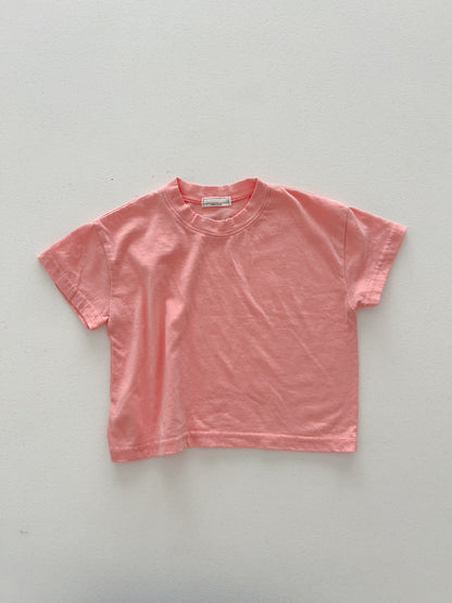 Toddler SS26 Basic Short Sleeve Top (4m-6y) - 4 Colors - AT NOON STORE