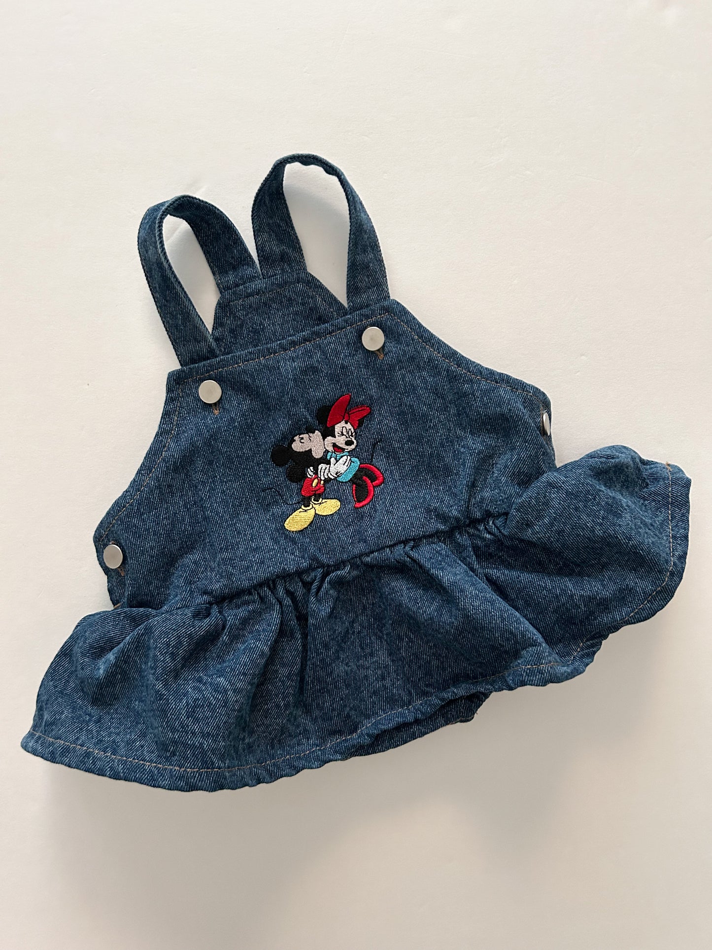 Baby Mickey and Minnie Embroidery Skirtalls (3-18m) - 2 Colors