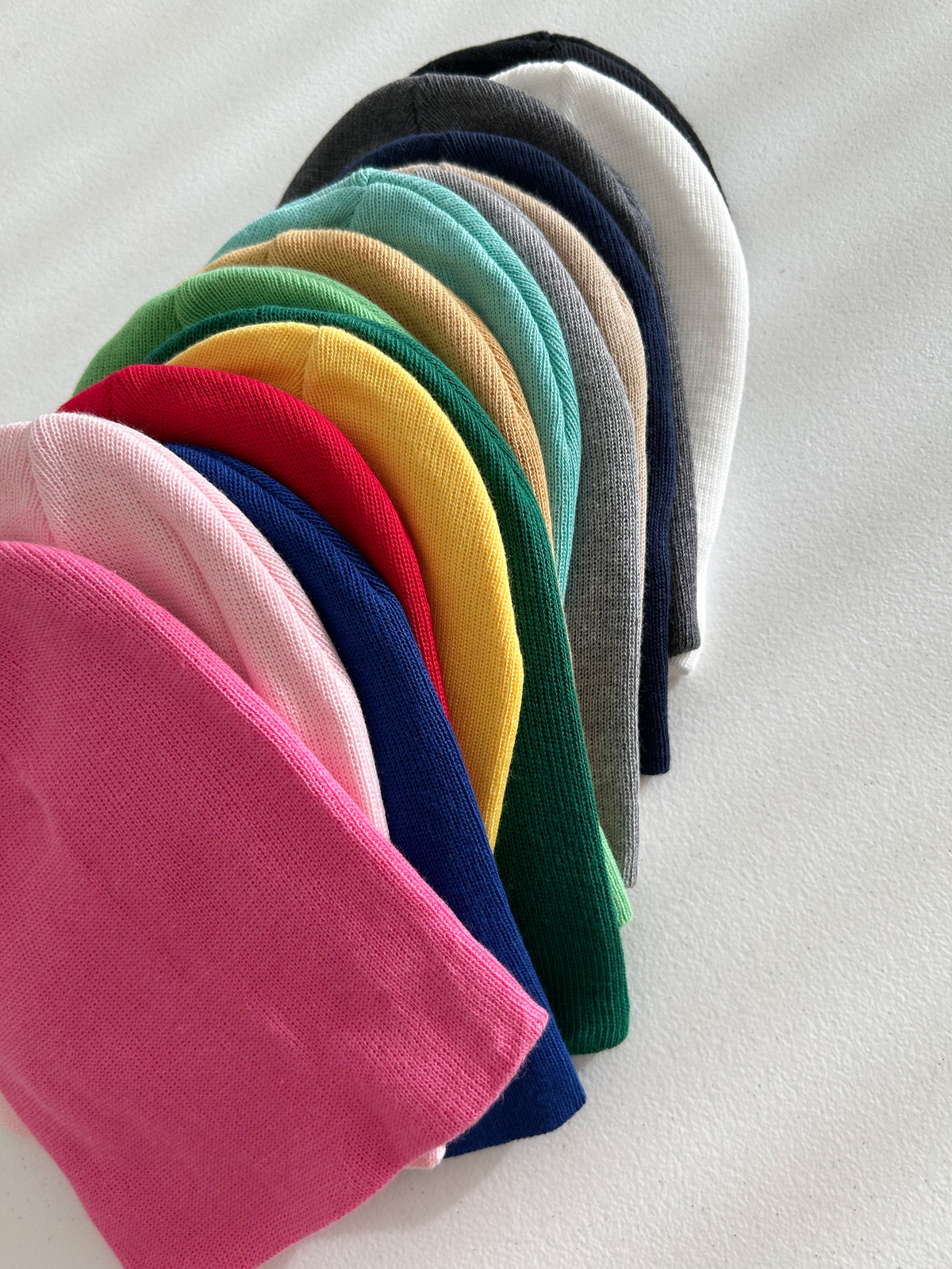Toddler Cotton Beanie (1-3y) - 15 Colors