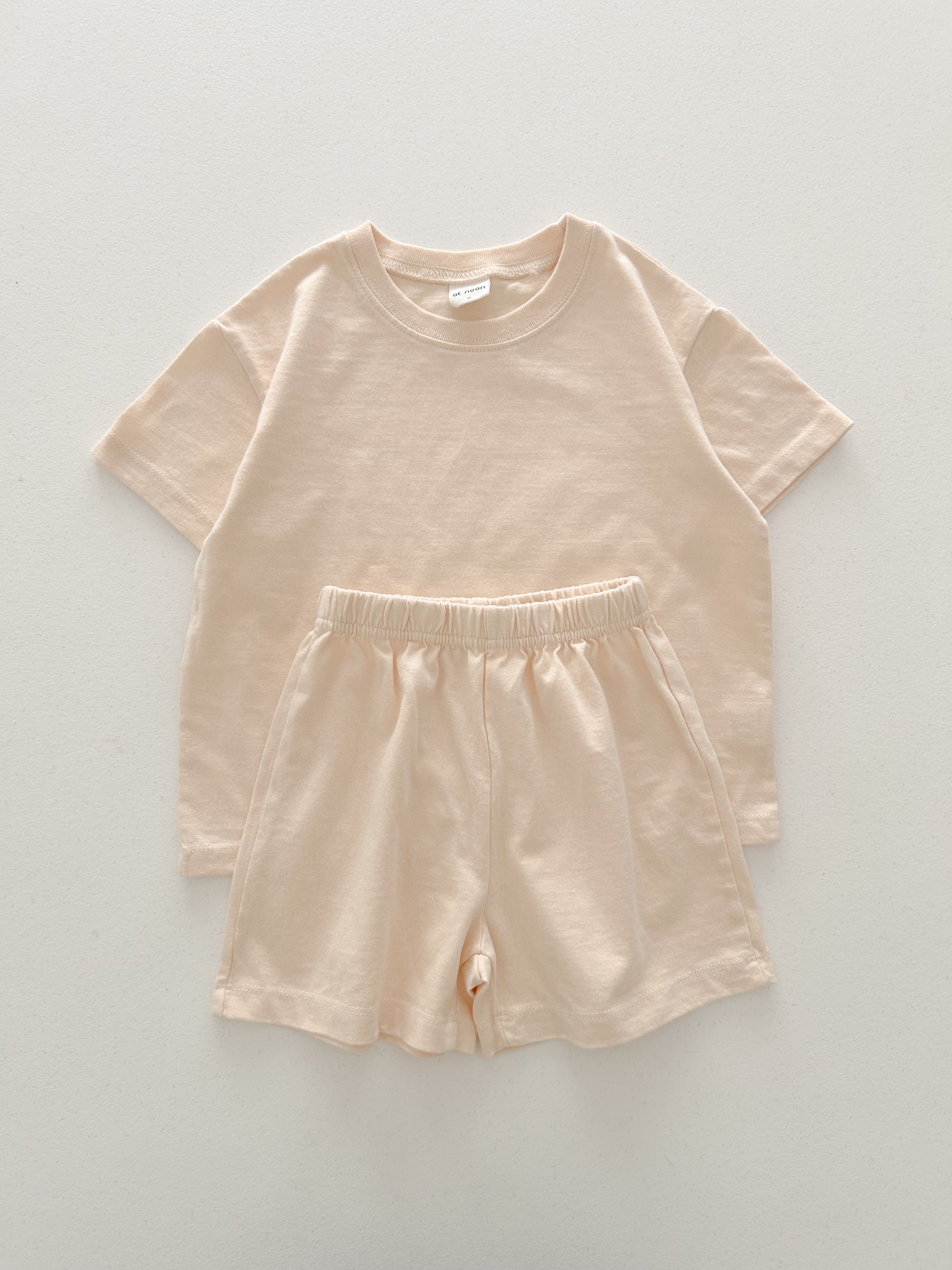 Kids T-Shirt and Shorts Set (6m-7y) - 3 Colors - AT NOON STORE