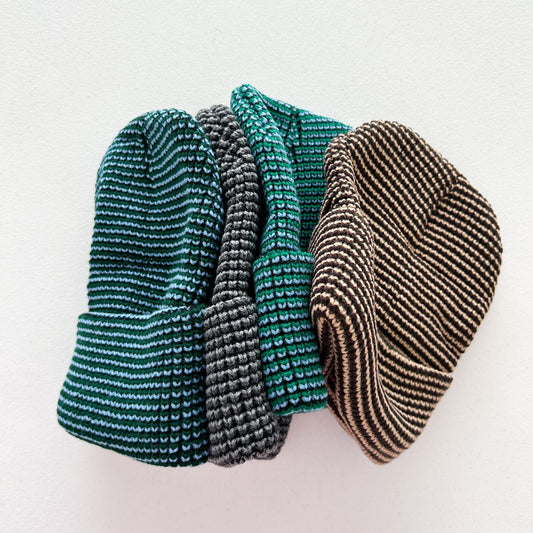 Toddler Two Tone Beanie (1-5y) - 4 Colors