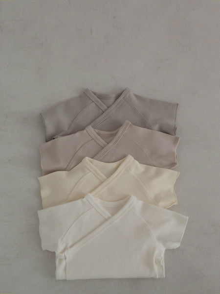 Newborn Summer 3 Piece Cotton Set (0-3m) - 4 Colors