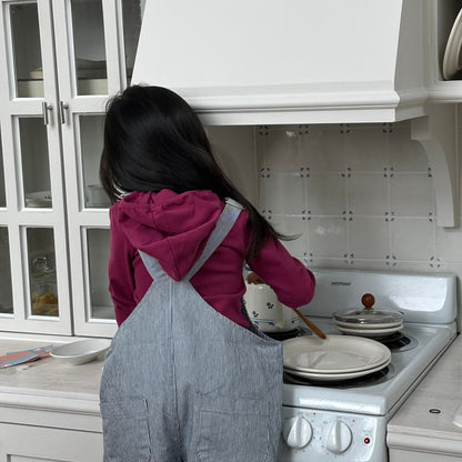 Toddler SP26 Kangaroo Pocket Overalls (1-7y) - 2 Colors