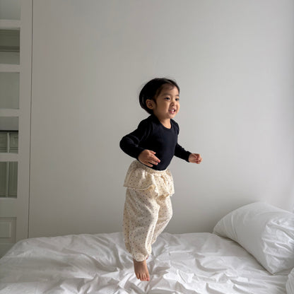 Toddler SP26 Ribbed Long Sleeve Top (1-7y) - 3 Colors - AT NOON STORE