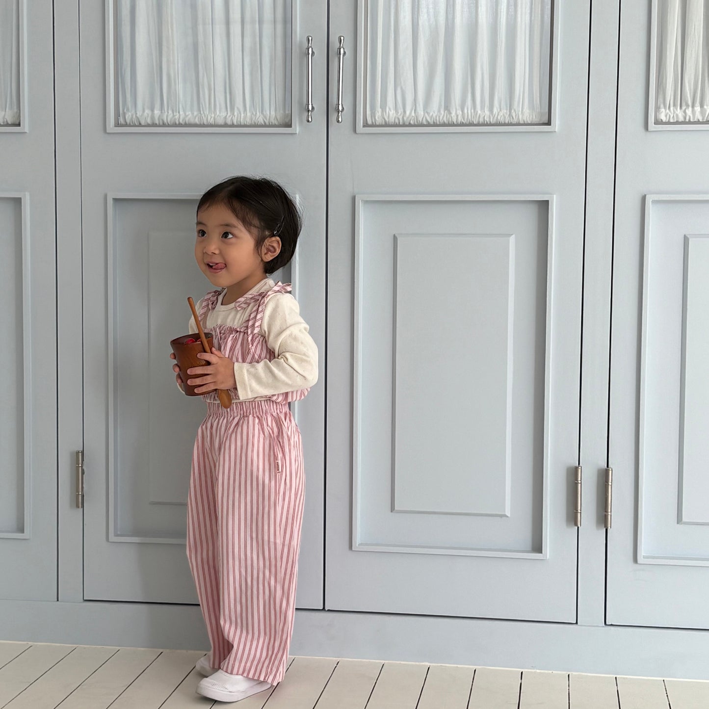 Toddler SP26 Stripe Pull-On Pants (1-7y) - 2 Colors - AT NOON STORE