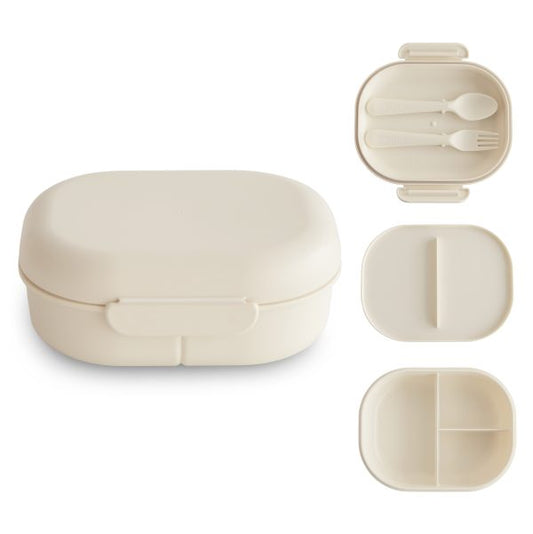 Mushie Lunchbox (Ivory) - AT NOON STORE