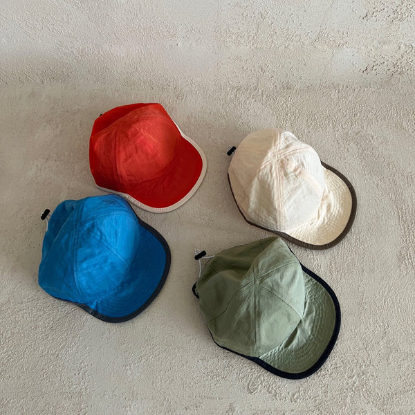 Toddler Lala Contrast Trim Cap (1-4y) - 4 Colors
