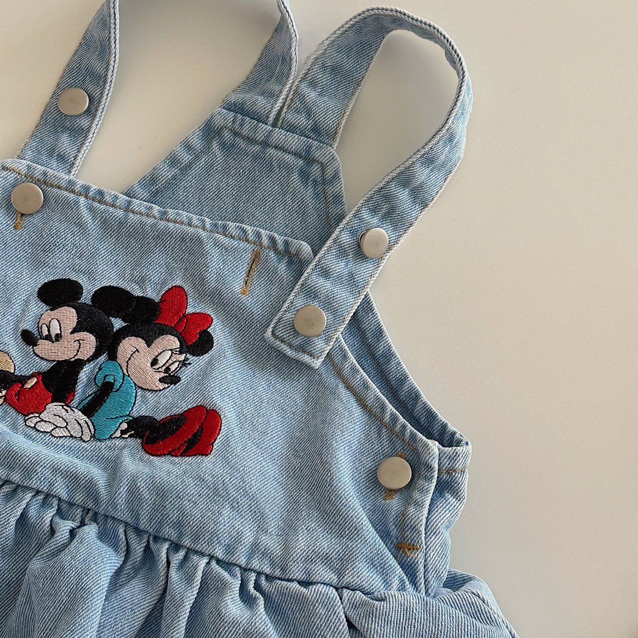 Baby Mickey and Friends Embroidery Skirtalls (3-18m) - 2 Colors - AT NOON STORE