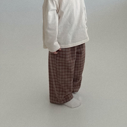 Toddler Bella W25 Plaid Pajama Pants (1-6y) - 4 Colors