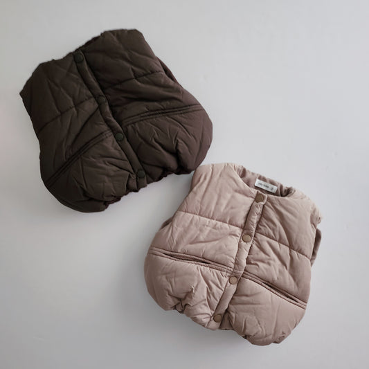 Baby Padded Vest (3-18m) -2 Colors - AT NOON STORE