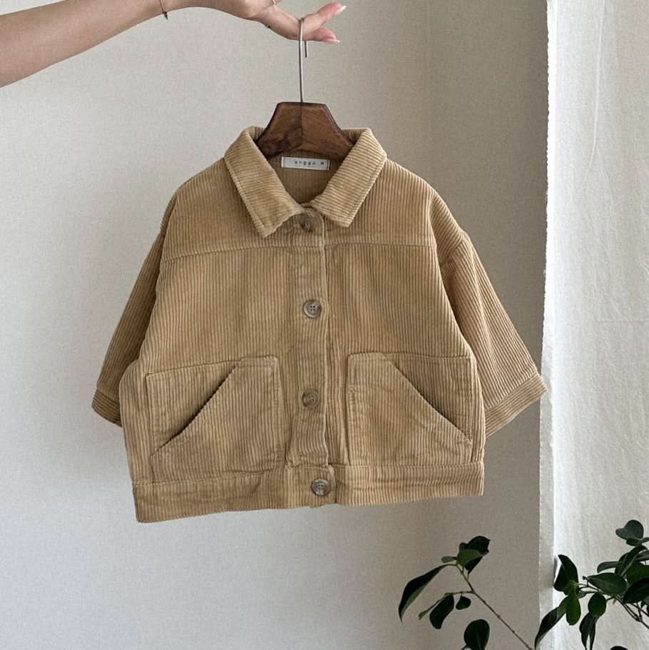 Kids Anggo Double Pocket Jacket (1-5y) - 3 Colors - AT NOON STORE
