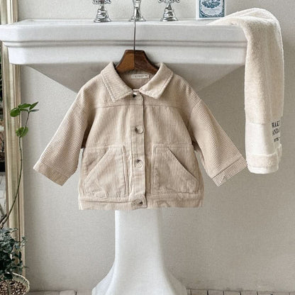 Kids Anggo Double Pocket Jacket (1-5y) - 3 Colors - AT NOON STORE