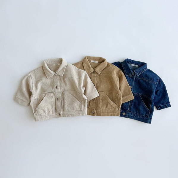 Kids Anggo Double Pocket Jacket (1-5y) - 3 Colors
