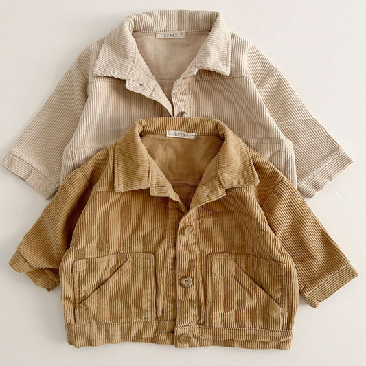 Kids Anggo Double Pocket Jacket (1-5y) - 3 Colors - AT NOON STORE