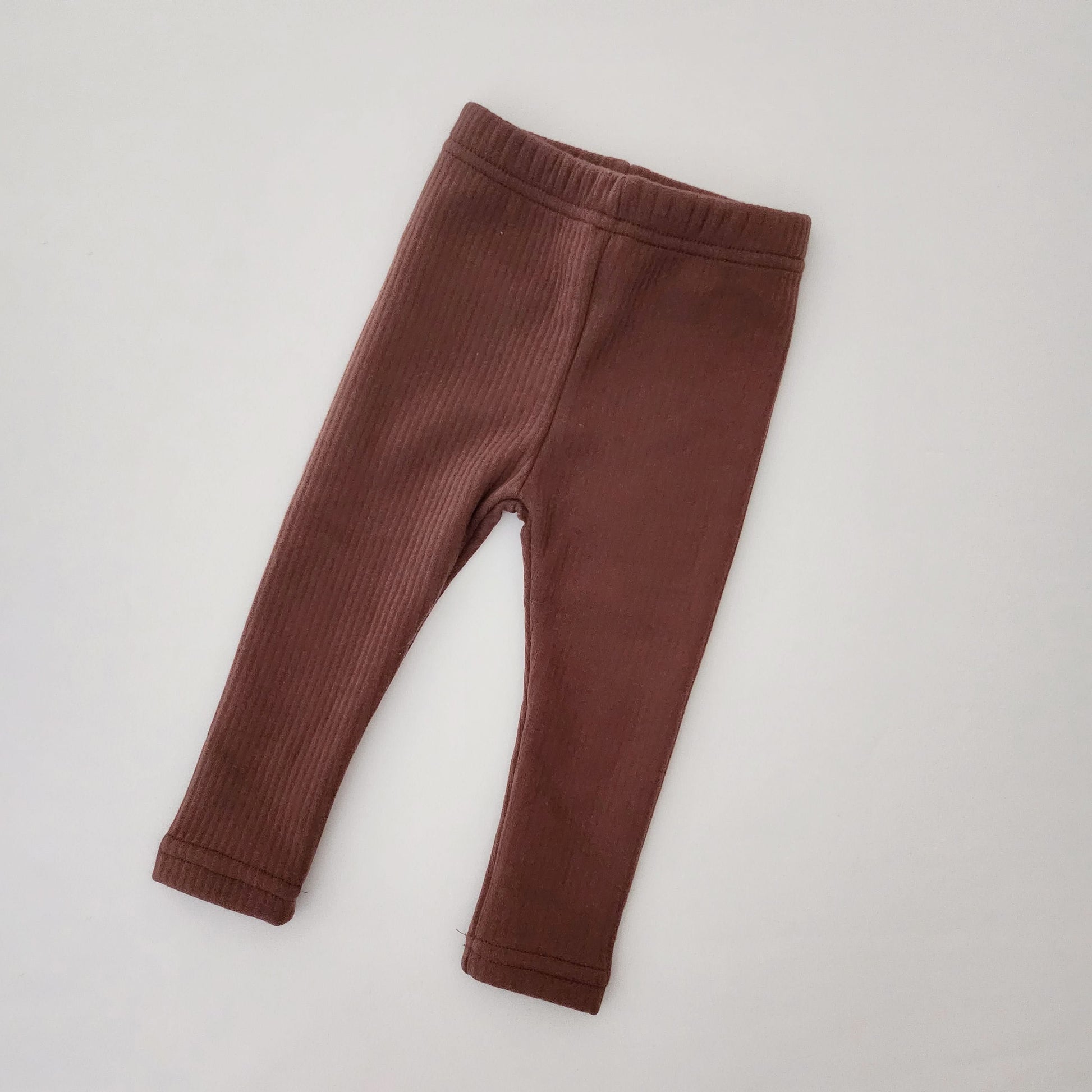 Kids Lala Warm Bruched Cotton Ribbed Leggings (1-6y) - 3 Colors - AT NOON STORE