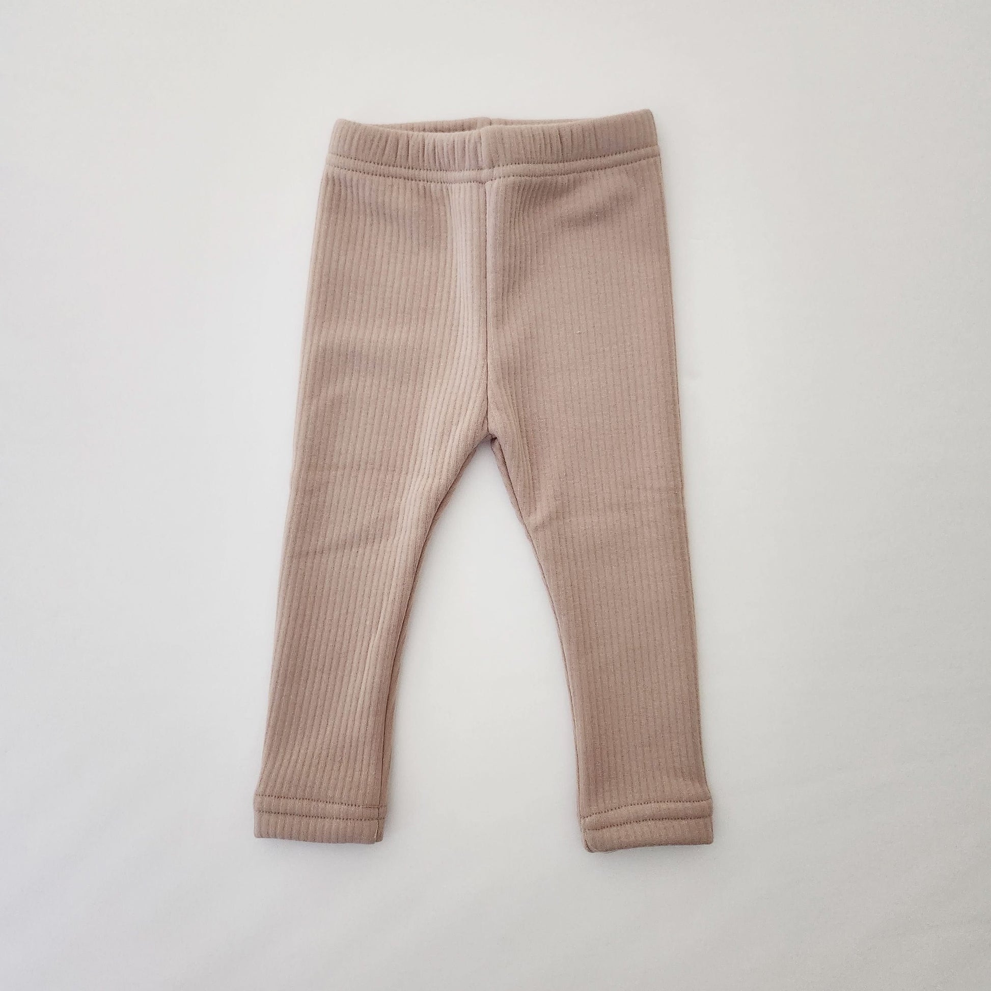 Kids Lala Warm Bruched Cotton Ribbed Leggings (1-6y) - 3 Colors - AT NOON STORE