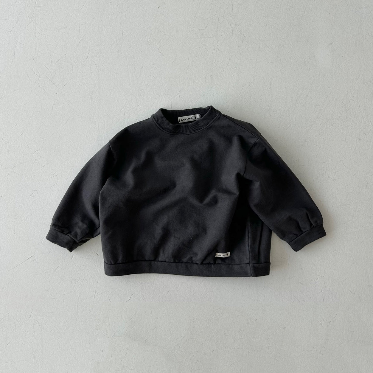 Kids Land Soft Cotton Sweatshirt (1-6y) - Charcoal