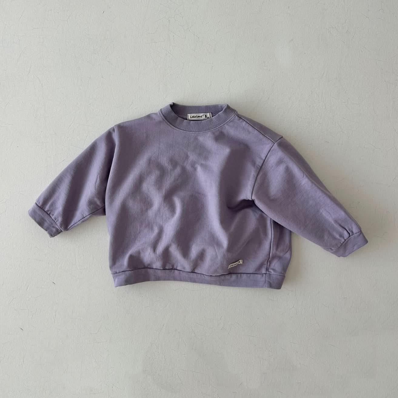 Kids Land Soft Cotton Sweatshirt 1 6y Lilac