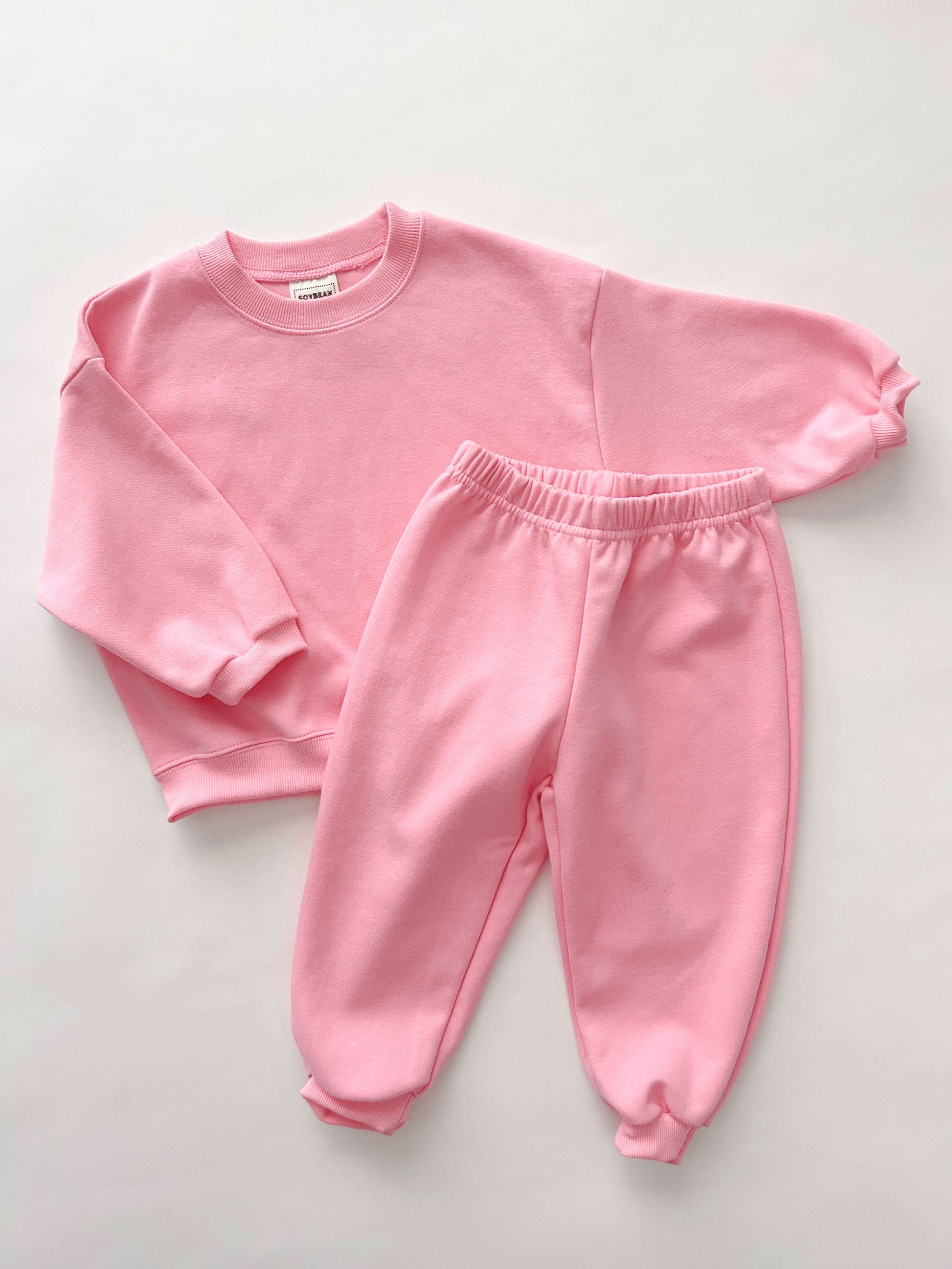 Kids Soy S25 Sweatshirt and Jogger Pants Set (1-9y) - 7 Pop Colors - AT NOON STORE