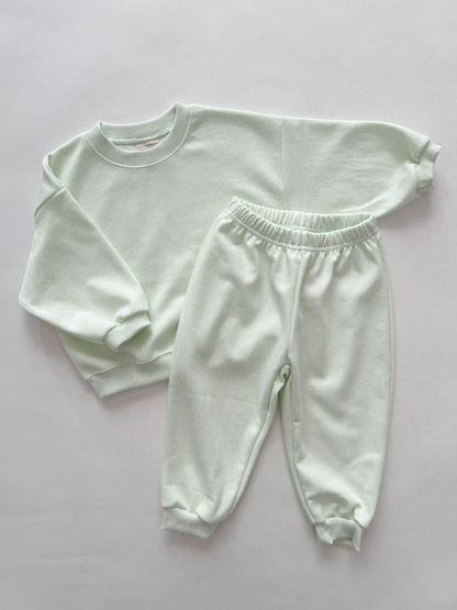 Kids Soy S25 Sweatshirt and Jogger Pants Set (1-9y) - 7 Pop Colors - AT NOON STORE