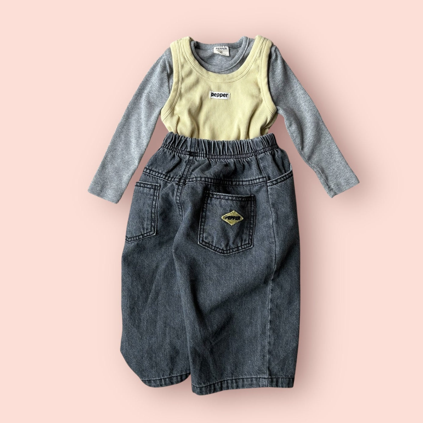 Toddler SP26 Ribbed Long Sleeve Top (1-7y) - 3 Colors - AT NOON STORE
