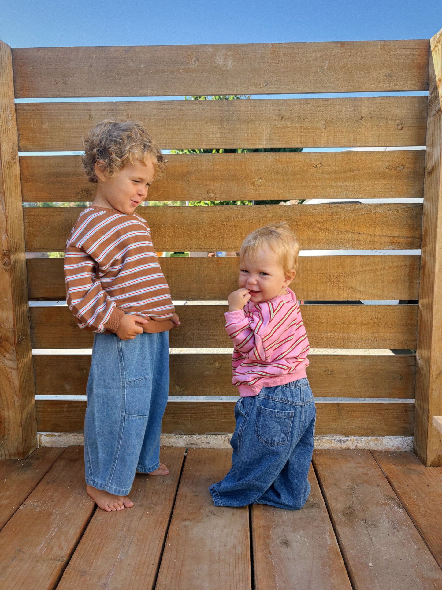 Baby/Toddler F25 Denim Pull-on Pants (8m-4y) - Denim - AT NOON STORE
