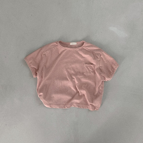 Toddler Bella Pocket T-Shirt (3m-5y) - 4 Colors - AT NOON STORE