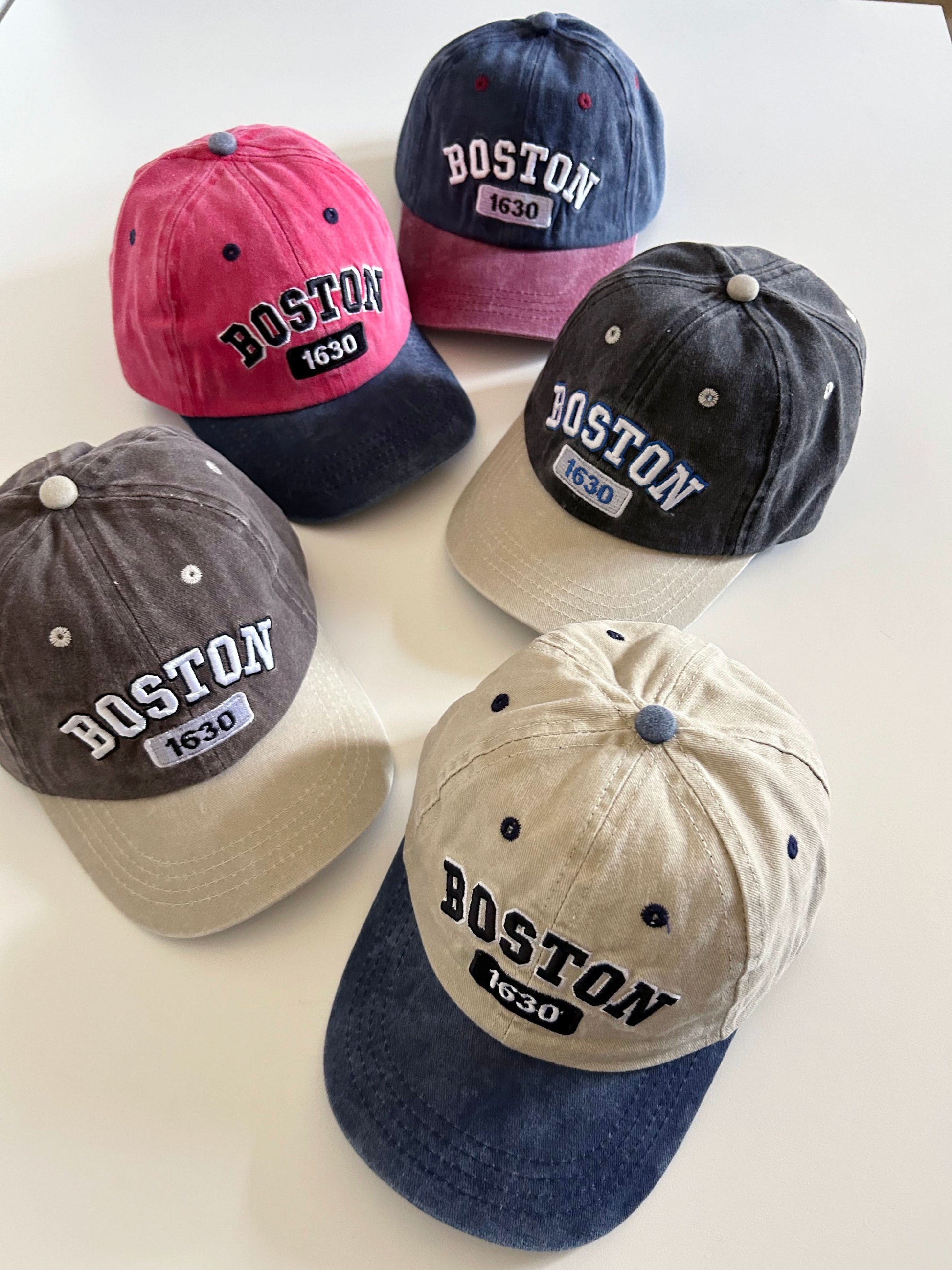Toddler Boston Baseball Cap (3-5y) - 5 Colors - AT NOON STORE