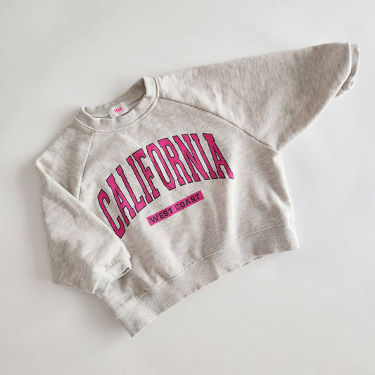 Toddler California Sweatshirt (1-7y) - Oat - AT NOON STORE