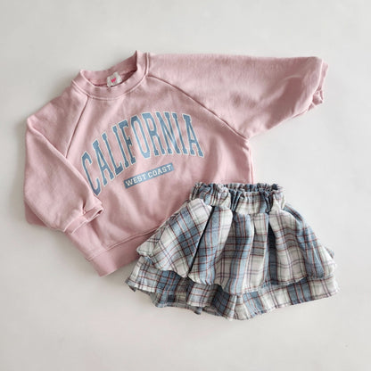 Toddler California Sweatshirt (1-7y) - Pink - AT NOON STORE