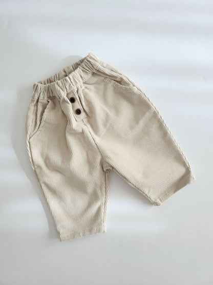 Toddler Corduroy Pull-On Pants (1-6y) - 2 Color - AT NOON STORE