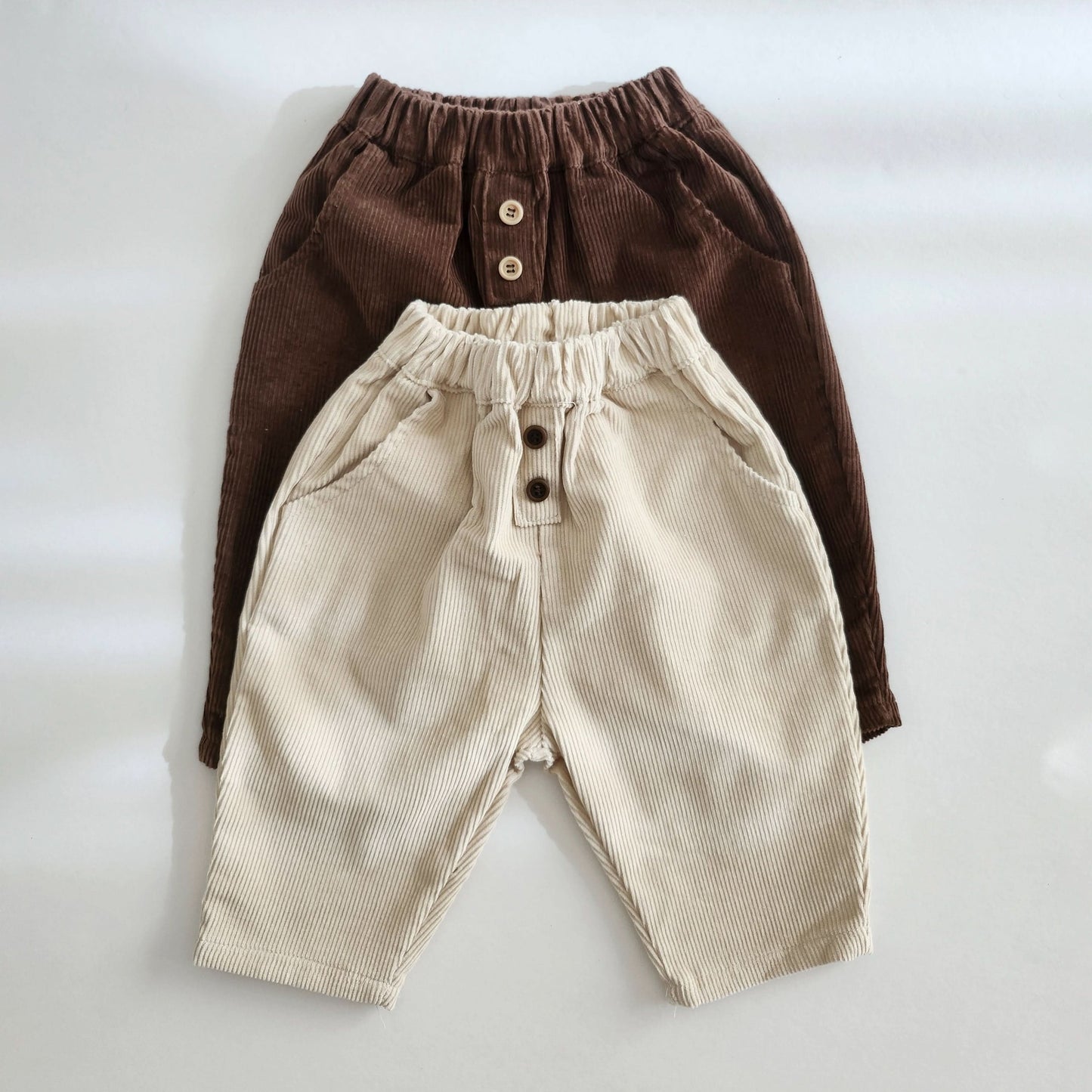 Toddler Corduroy Pull-On Pants (1-6y) - 2 Color - AT NOON STORE