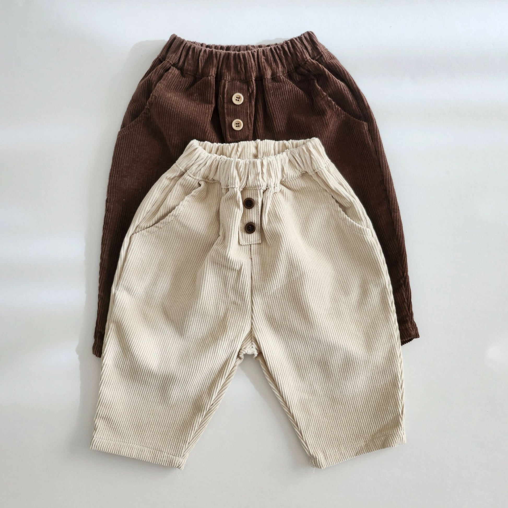 Toddler Corduroy Pull-On Pants (1-6y) - 2 Color - AT NOON STORE