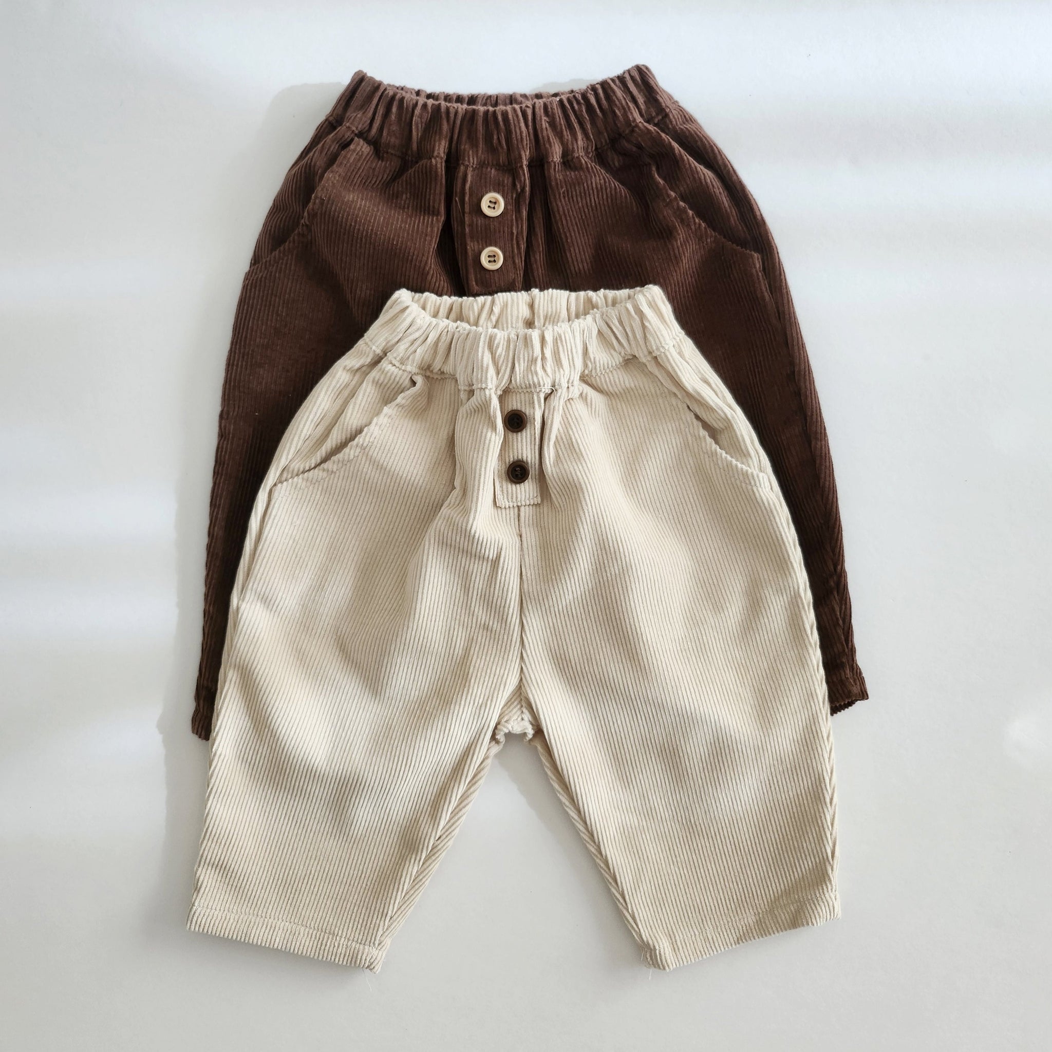Toddler Corduroy Pull-On Pants (1-6y) - 2 Color