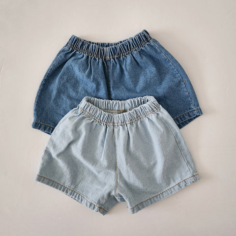 Toddler Denim Shorts (1-5y) - 2 Colors - AT NOON STORE