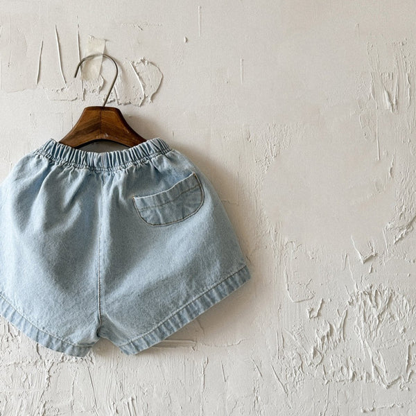 Toddler Denim Shorts (1-5y) - 2 Colors - AT NOON STORE