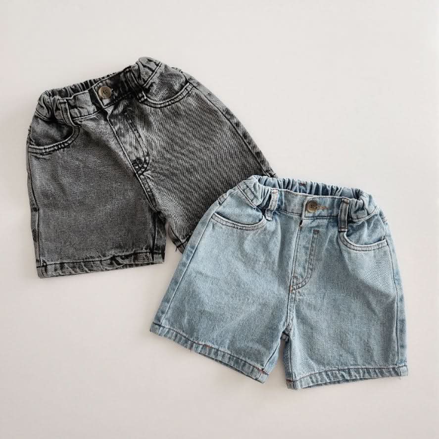 Toddler jean shorts clearance