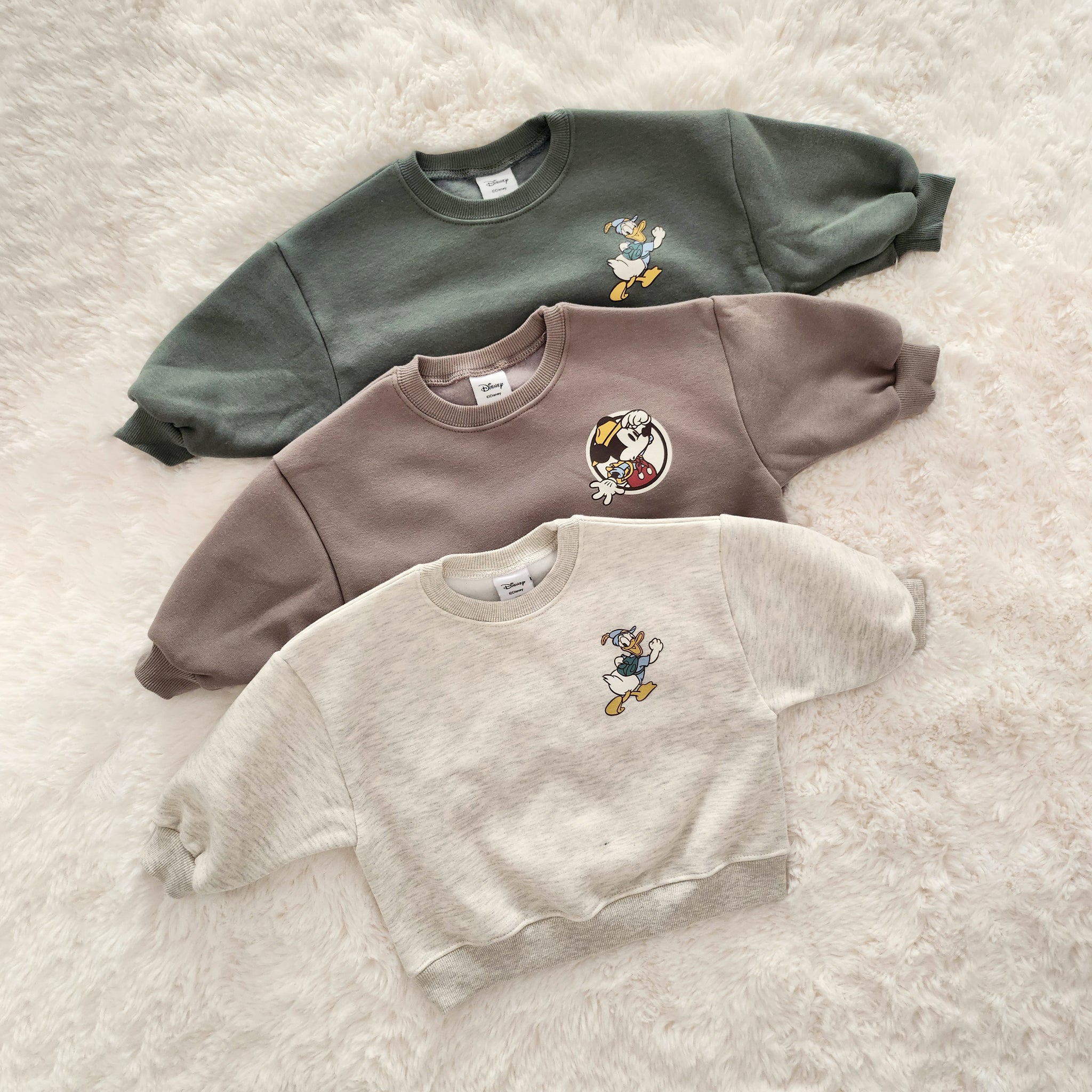 Toddler Disney Brushed Cotton Hiking Sweatshirt (1-6y) - 3 Colors