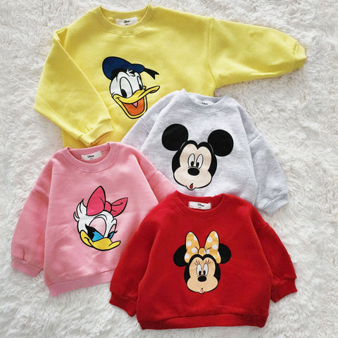 Toddler Disney Brushed Cotton Sweatshirt (1-5y) -4 Colors