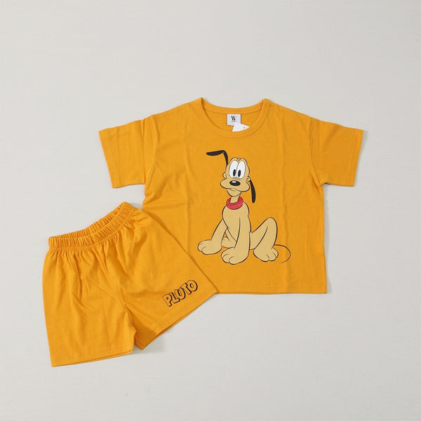 Toddler Disney Friends T-Shirt and Shorts Set (2-9y) - 6 Colors