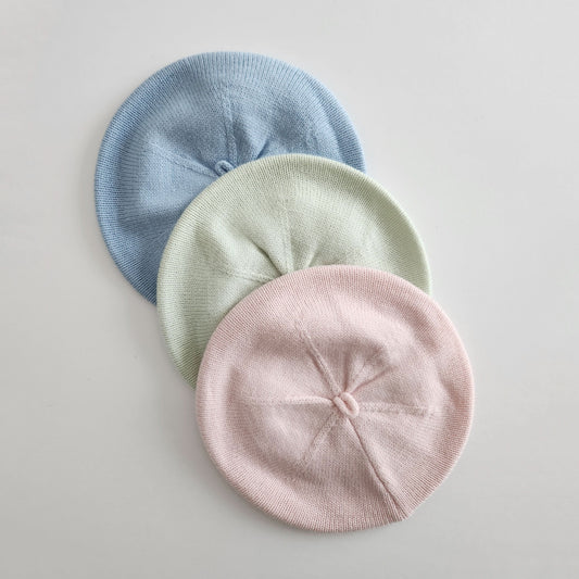 Toddler Knitted Beret (5m-4y)- 3 Colors - AT NOON STORE