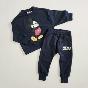 Toddler Mickey Mouse Sweatshirt and Pants Set (2-7y) - Navy
