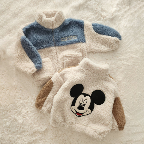 Toddler Mickey Sherpa Jacket (1-6y) - 2 Colors