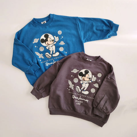 Toddler Mickey Space Journey Sweatshirt (2-6y) - 2 Colors
