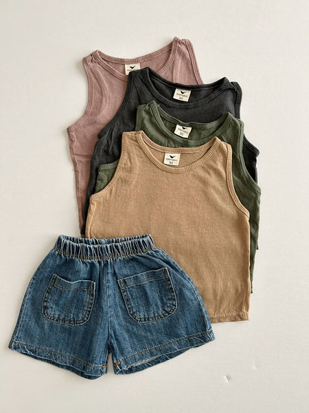 Toddler Tank Top (1-6y) - 4 Colors