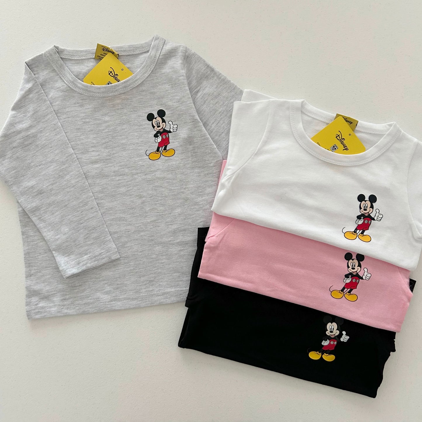 Toddler Disney Mickey Thumbs Up Basic Top (2-8y) - 4 Colors - AT NOON STORE
